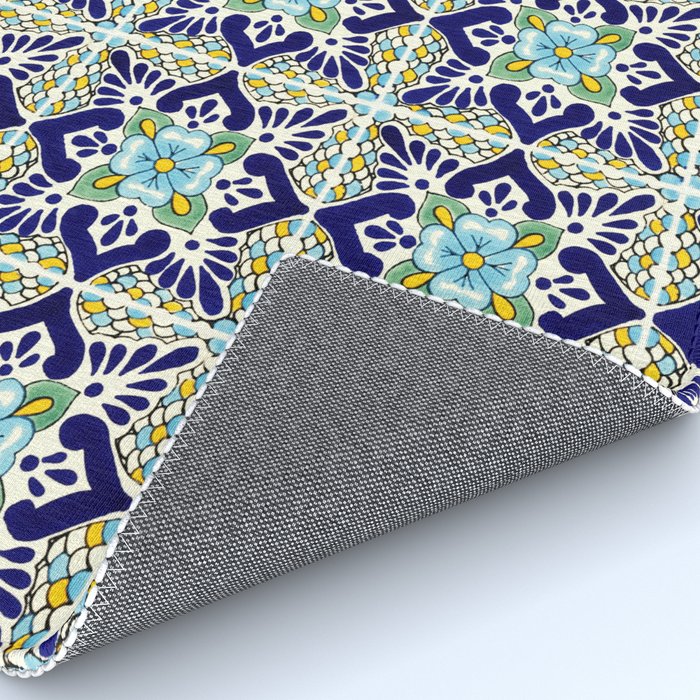 Talavera Mexican Tile IN BLU Rug Gallery Image 4