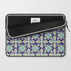 Talavera Mexican Tile IN BLU Laptop Sleeve Gallery Image 2
