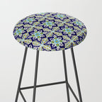 Talavera Mexican Tile IN BLU Stool Gallery Image 2
