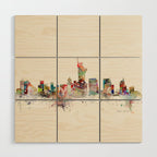 new york city Wood Wall Art Gallery Image 1