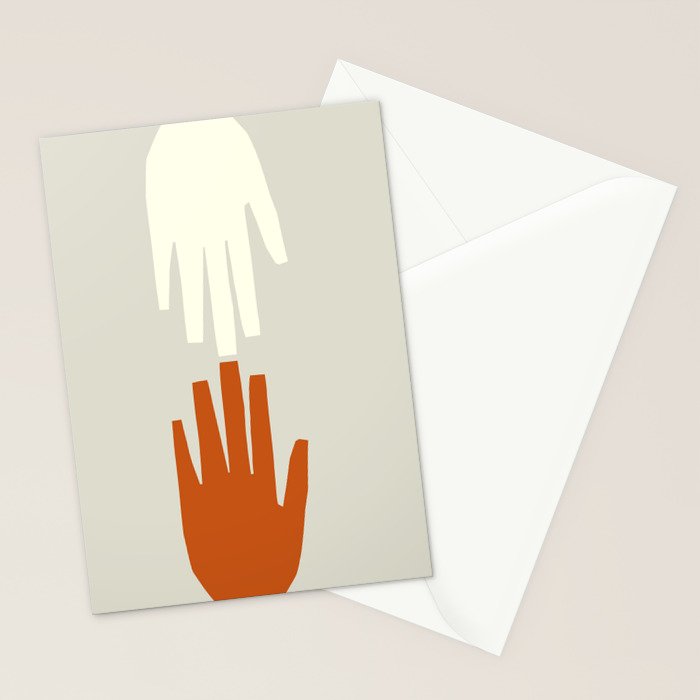 HOLDING HANDS Stationery Card Gallery Image 2