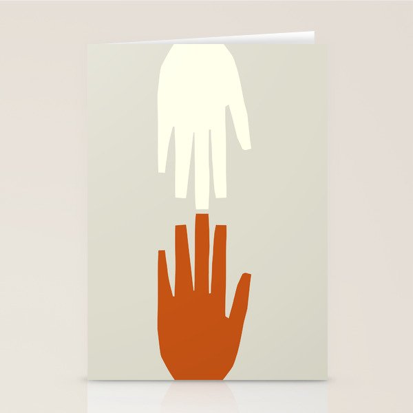 HOLDING HANDS Stationery Card Gallery Image 2