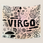 Celestial Virgo Wall Tapestry Gallery Image 4