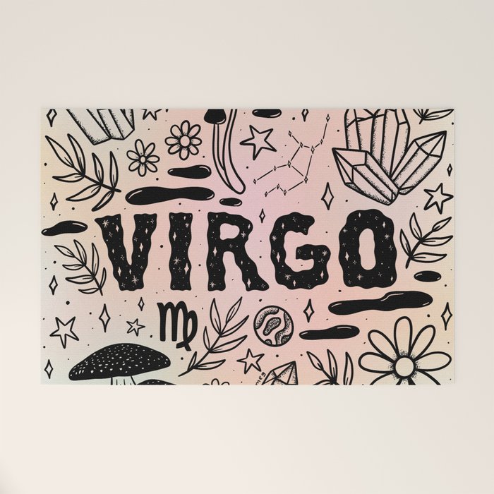 Celestial Virgo Welcome Mat Gallery Image 1