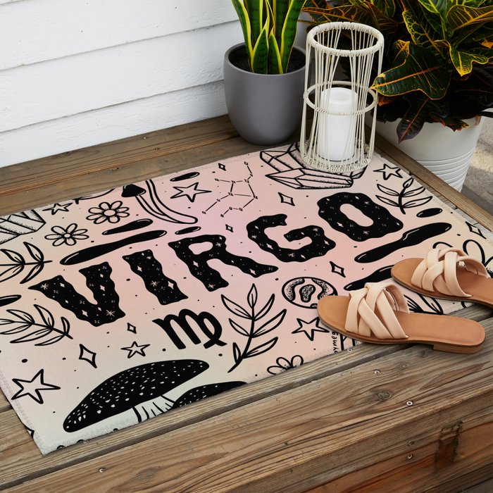 Celestial Virgo Outdoor Rug Gallery Image 2