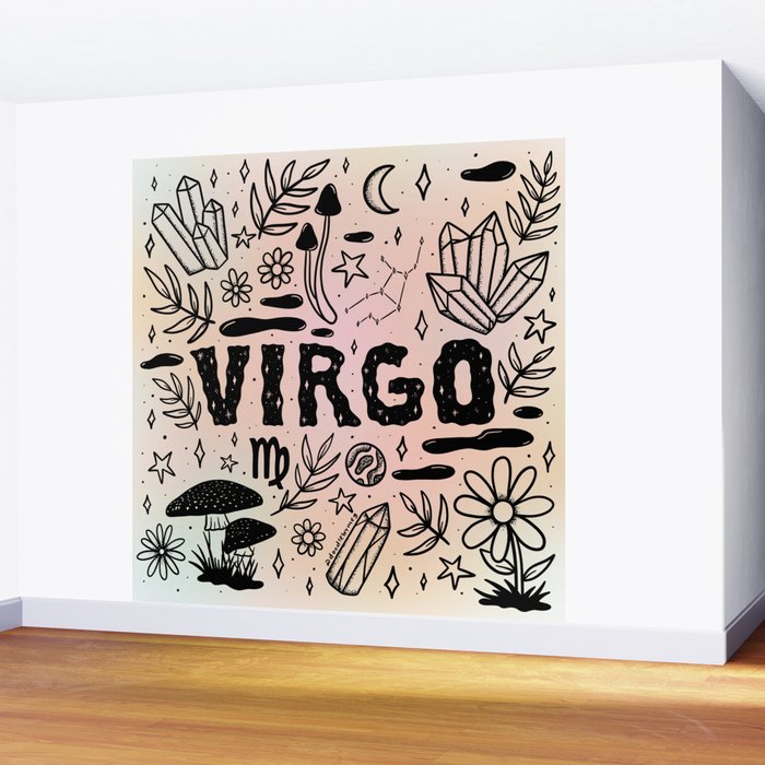 Celestial Virgo Wall Mural Gallery Image 2