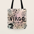 Celestial Virgo Tote Bag Gallery Image 1