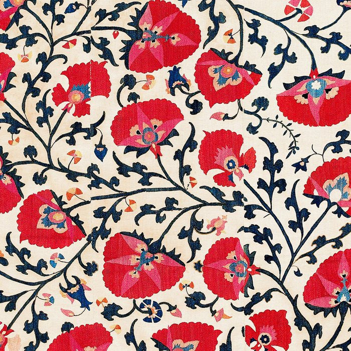 Shakhrisyabz Suzani Uzbekistan Embroidery Print Coffee Mug Gallery Image 2