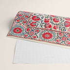 Shakhrisyabz Suzani Uzbekistan Embroidery Print Wrapping Paper Gallery Image 2