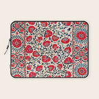 Shakhrisyabz Suzani Uzbekistan Embroidery Print Laptop Sleeve Gallery Image 1