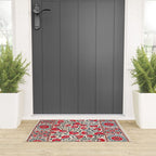 Shakhrisyabz Suzani Uzbekistan Embroidery Print Welcome Mat Gallery Image 3