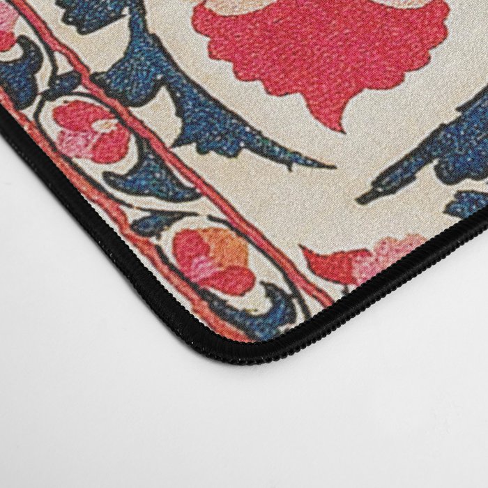 Shakhrisyabz Suzani Uzbekistan Embroidery Print Desk Mat Gallery Image 4