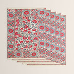 Shakhrisyabz Suzani Uzbekistan Embroidery Print Wrapping Paper Gallery Image 3