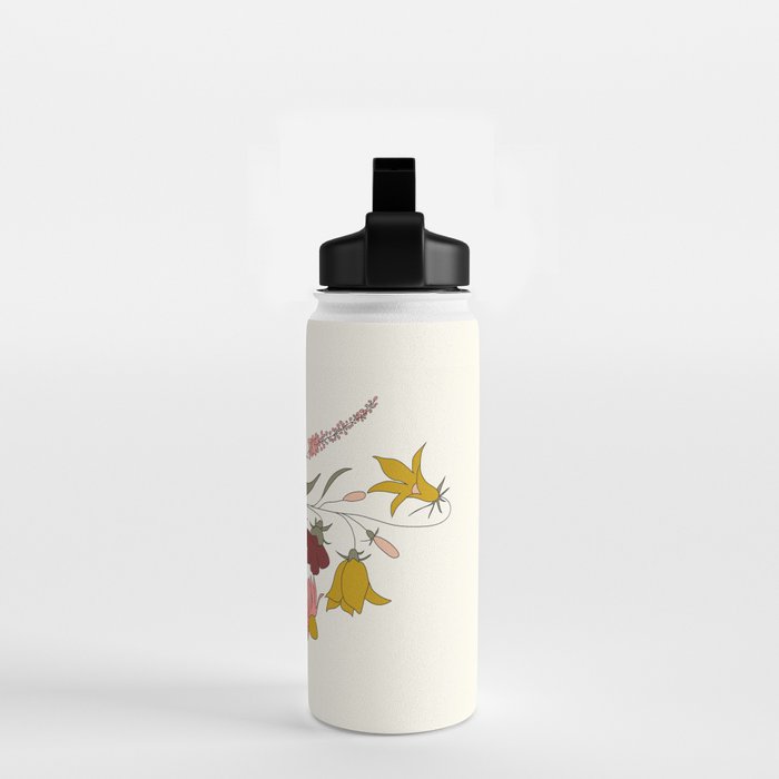 Wildflowers Bouquet Water Bottle Gallery Image 2