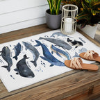 Whales Outdoor Rug Gallery Image 2