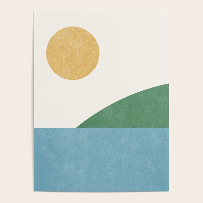 Sunny Landscape Poster Gallery Image 1