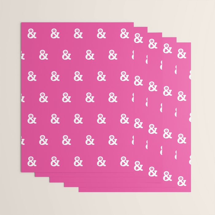 Peace and Love (pink edition) Wrapping Paper Gallery Image 3