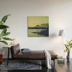 First Light on the Coast Monhegan Island Maine photograph Wood Wall Art Gallery Image 2