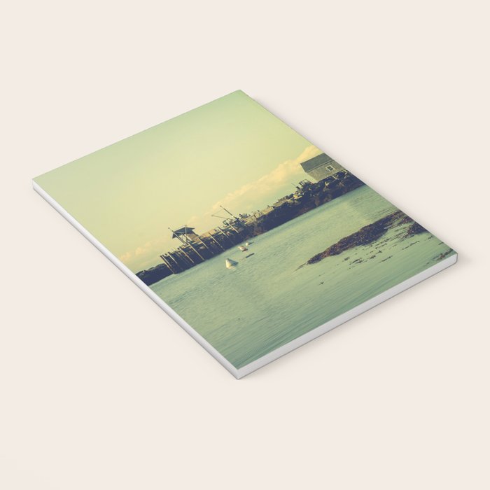 First Light on the Coast Monhegan Island Maine photograph Notebook Gallery Image 3