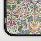 Vintage Lodden Blush Pink and Woad Blue by William Morris Laptop Sleeve Gallery Image 3