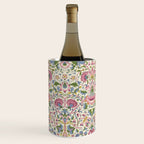 Vintage Lodden Blush Pink and Woad Blue by William Morris Wine Chiller Gallery Image 3