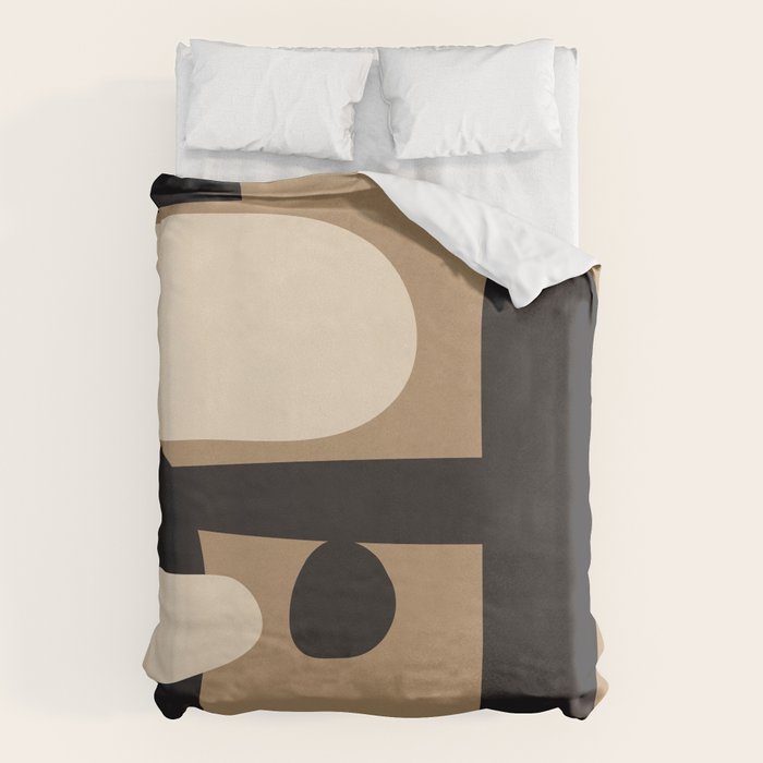 Abstract shapes in the skies 14 Duvet Cover Gallery Image 1