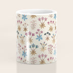 Winter Botanica - Tapestry In Cream Coffee Mug Gallery Image 4