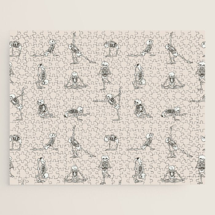 Skeleton Yoga Jigsaw Puzzle Gallery Image 1