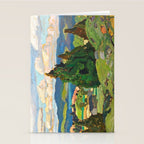 Canadian Landscape Franklin Carmichael Art Nouveau Post-Impressionism Stationery Card Gallery Image 2