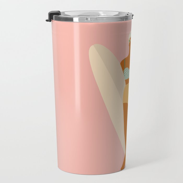 Vanilla Ice-cream Travel Mug Gallery Image 3