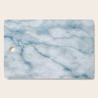 Light blue marble texture Cutting Board Gallery Image 1