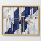 Blue Winter Sky Serving Tray Gallery Image 1
