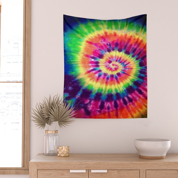 Tie dye Wall Tapestry Gallery Image 2