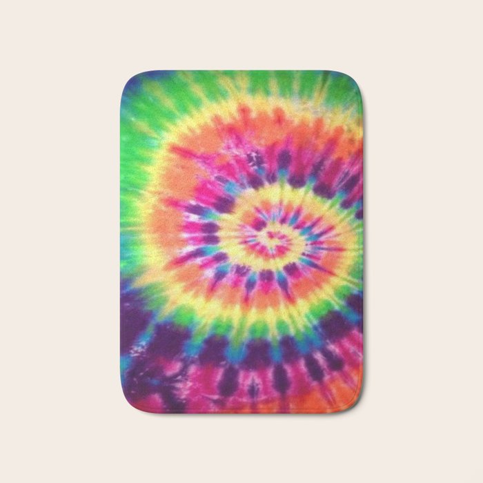 Tie dye Bath Mat Gallery Image 1