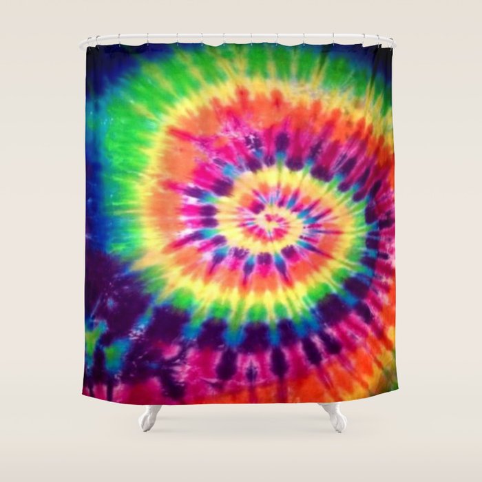 Tie dye Shower Curtain Gallery Image 1