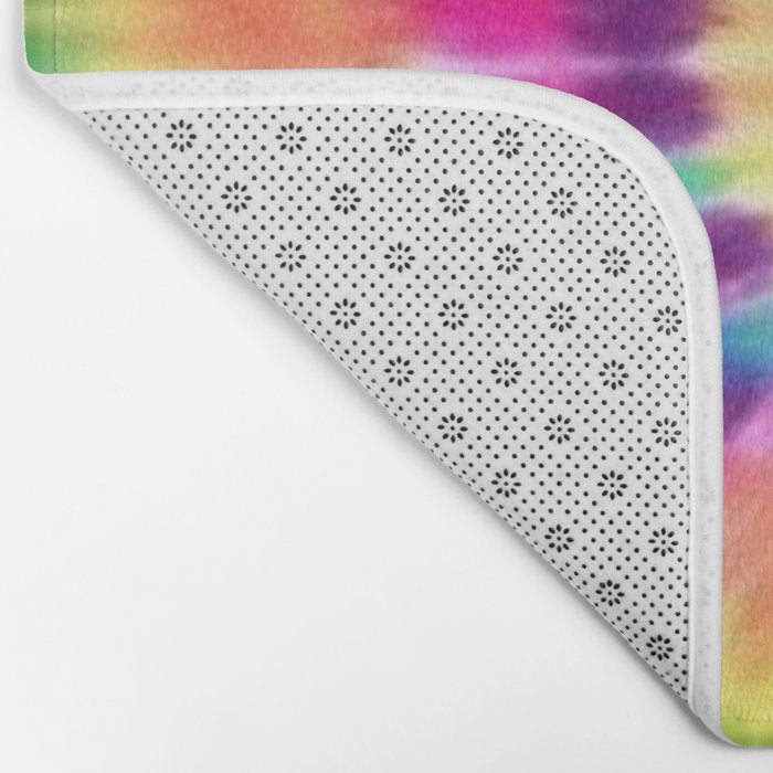 Tie dye Bath Mat Gallery Image 2