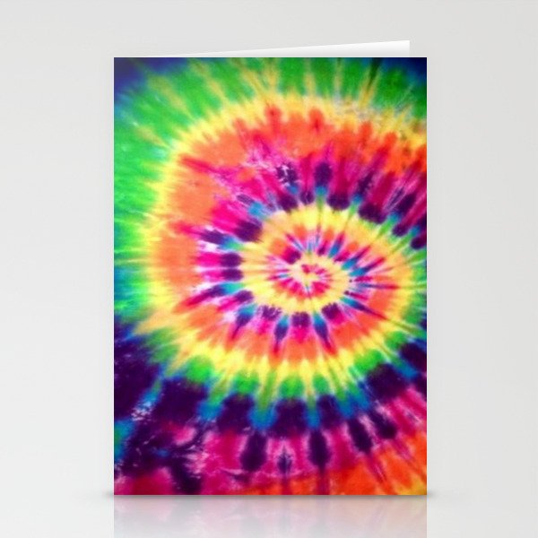 Tie dye Stationery Card Gallery Image 2