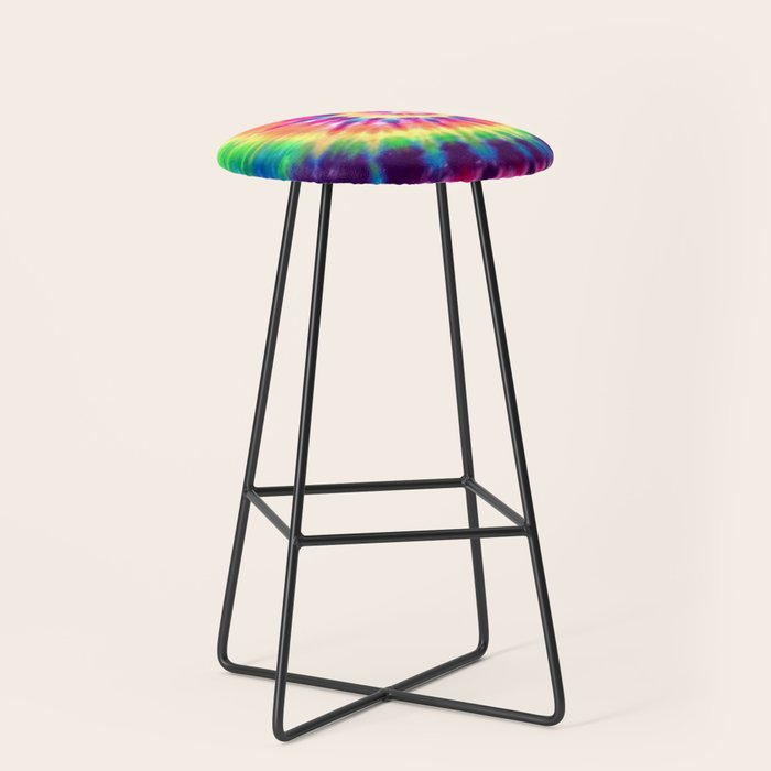 Tie dye Stool Gallery Image 1