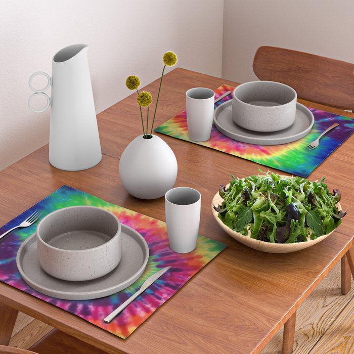 Tie dye Placemat Gallery Image 2