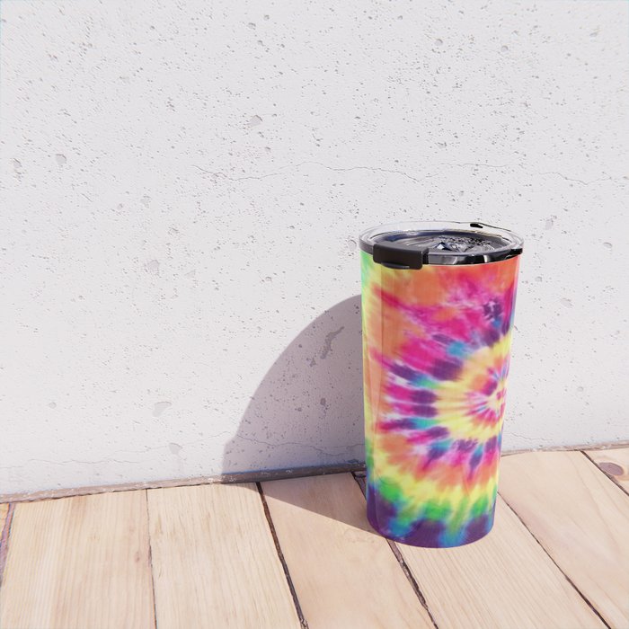 Tie dye Travel Mug Gallery Image 4