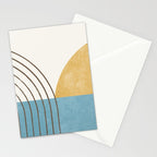 Sunny Ocean Horizon Stationery Card Gallery Image 2