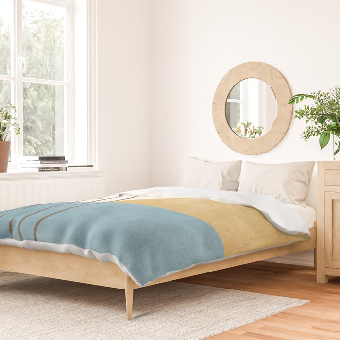 Sunny Ocean Horizon Duvet Cover Gallery Image 2
