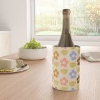 Retro Flower Vibe - Vintage Colors  Wine Chiller Gallery Image 4