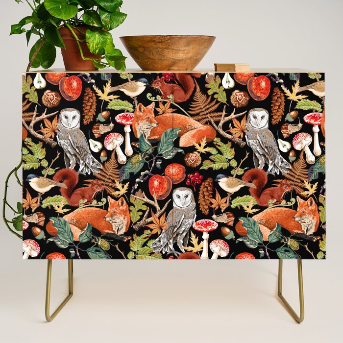 AUTUMN WOODLAND Credenza Gallery Image 1