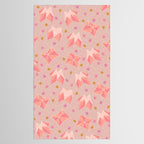 Origami Fortune Teller in Pastel Pink Tablecloth Gallery Image 2
