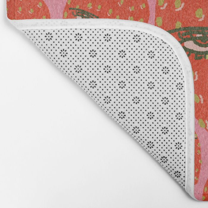 Unimpressed Strawberry Bath Mat Gallery Image 2