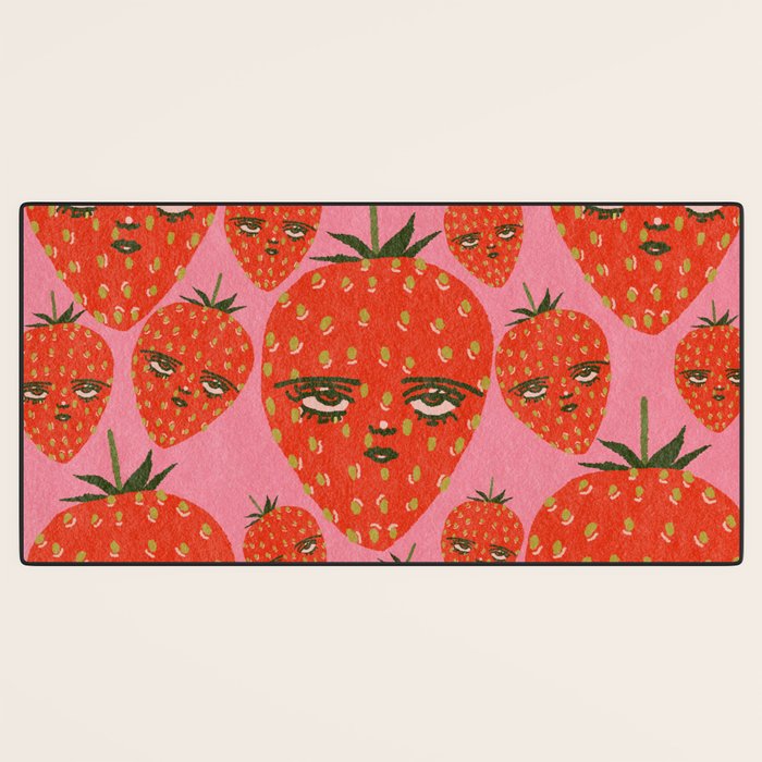 Unimpressed Strawberry Desk Mat Gallery Image 3