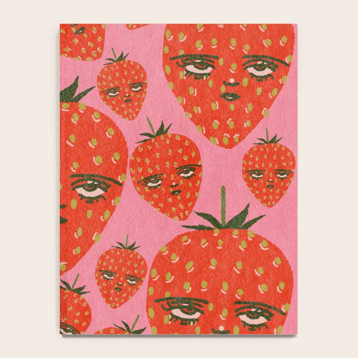 Unimpressed Strawberry Notebook Gallery Image 4