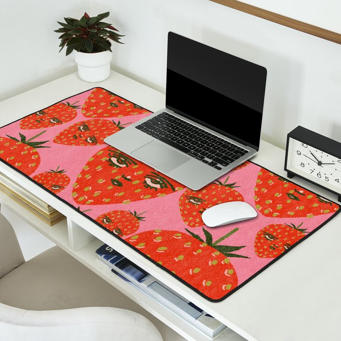 Unimpressed Strawberry Desk Mat Gallery Image 2