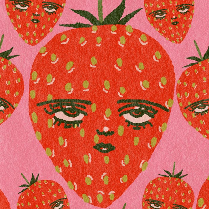 Unimpressed Strawberry Coffee Mug Gallery Image 2